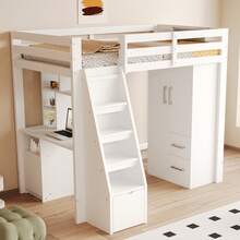 Furniture White 70 X 40 X 135 Cm - 白色 - 查看 7