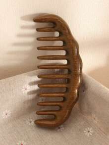 1pc Sandalwood Massage Comb Wooden Comb Multi-Functional Comb Neck Massage Head Massage Suitable For Hair Care Applicable To All Hair Types Daily Hair Care Essential Daily Hair Care Back To School Travel Hair Comb - Multi-color - View 10