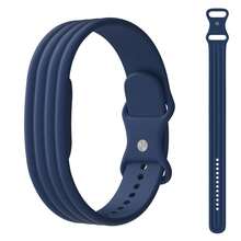 Sports Silicone Watch Band Compatible With Air Fitness Tracker, Soft Breathable Sport-Friendly Replacement Strap, Unisex Waterproof Wristband For Air Screenless Fitness Tracker - one-size - View 10