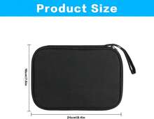 Portable Cable Storage Bag For Electronic Accessories, Black, USB Cable Organizer For Travel - View 5
