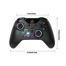 NS/PC/Android/IOS Wireless Gamepad, 1000mAh With 16H Playtime, Hall Triggers, Programmable Back Buttons, Turbo, 6-Axis Gyro, Dual Vibration, Black - View 2