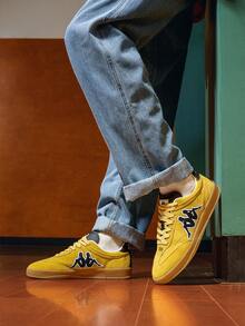 Kappa TIFO Retro Versatile Training Shoes Sports Casual Sneakers - Ceylon Yellow/Black - View 6