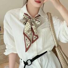 2/3Pcs Vintage Floral Paisley Pattern Women's Multi-Functional Scarf, Belt, Headband, Soft Double-Layered Material, Fashion Accessory For Women, Daily Wear, Holiday Party, Suitable For Spring, Summer, Autumn - Multicolor - View 2
