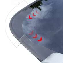 Carbon Fiber Texture Car Window Scratch Protection Tape, Self-Adhesive Auto Windshield Edge Guard Strip, Universal Vehicle Window Frame Wear-Resistant Decorative Sticker, Car Exterior Modification Accessory - Car Protection Strip - View 5