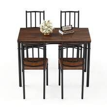 furniture brun 110 x 60 x 76.5 cm - Valnöt - Visa 7