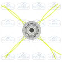 1pc 73mm Diameter High Hardness Anti-Drop Wear-Resistant No-Disassembly Thickened Matte Aluminum Alloy Weeding Head For Garden, Farm, Yard, All-Season Weeding And Land Clearing - Grass Trimmer (frosted Aluminum) - View 11
