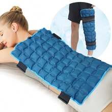 1PC Water Absorption Activated Cold And Hot Compress Ice Pack, Large Area Waist And Back Ice Pack, Elastic Strap - View 9
