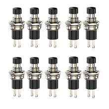 10pcs PBS-110 Momentary Push Button Switch, Reset Non-Locking Small Button Switch - Multicolor - View 7