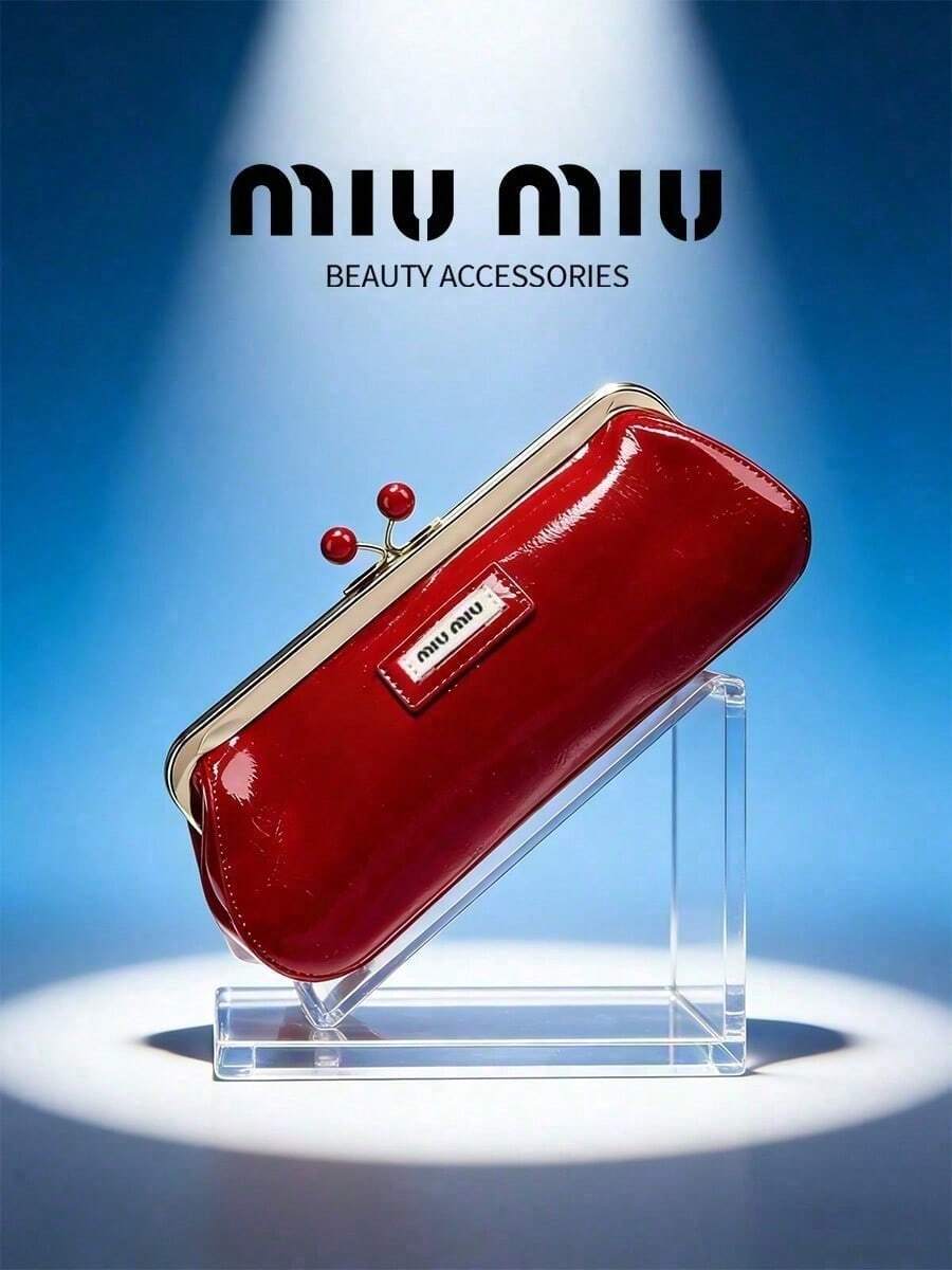 Miu Miu 優雅時尚大容量單肩包,適合通勤、旅行,生日與節日禮物 MIUMIU-GIFT-2 - 紅色 - 查看 1
