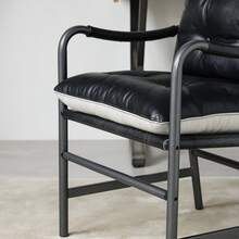 Mid Century Modern Accent Chair - Black - 黑色 - 查看 4