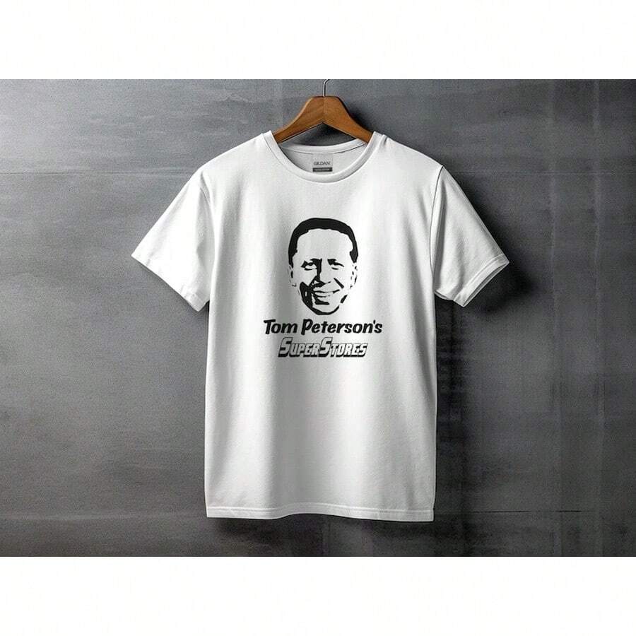 Vintage 90S Grunge T-Shirt, Tom Peterson'S Graphic Tee - 白色 - 查看 1