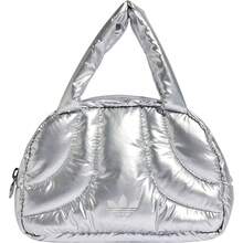 Adidas Women's Fashion Glossy Sports Handbag - Silver Gray - View 5