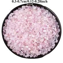 200/500g 粉晶碎石 3-7mm 不規則形，非常適合魚缸水族微景造景、花瓶填充裝飾石、居家裝飾、DIY 芳香擴香石 - A - 查看 3
