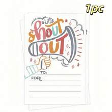 1/10/20pcs 4x6 Inch Employee Recognition Cards, Creative Motivational Kudos Cards For Office Team Building Staff Appreciation - Sets - View 8