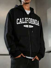 Impala Men Zip-Up Hoodies - Black - View 1