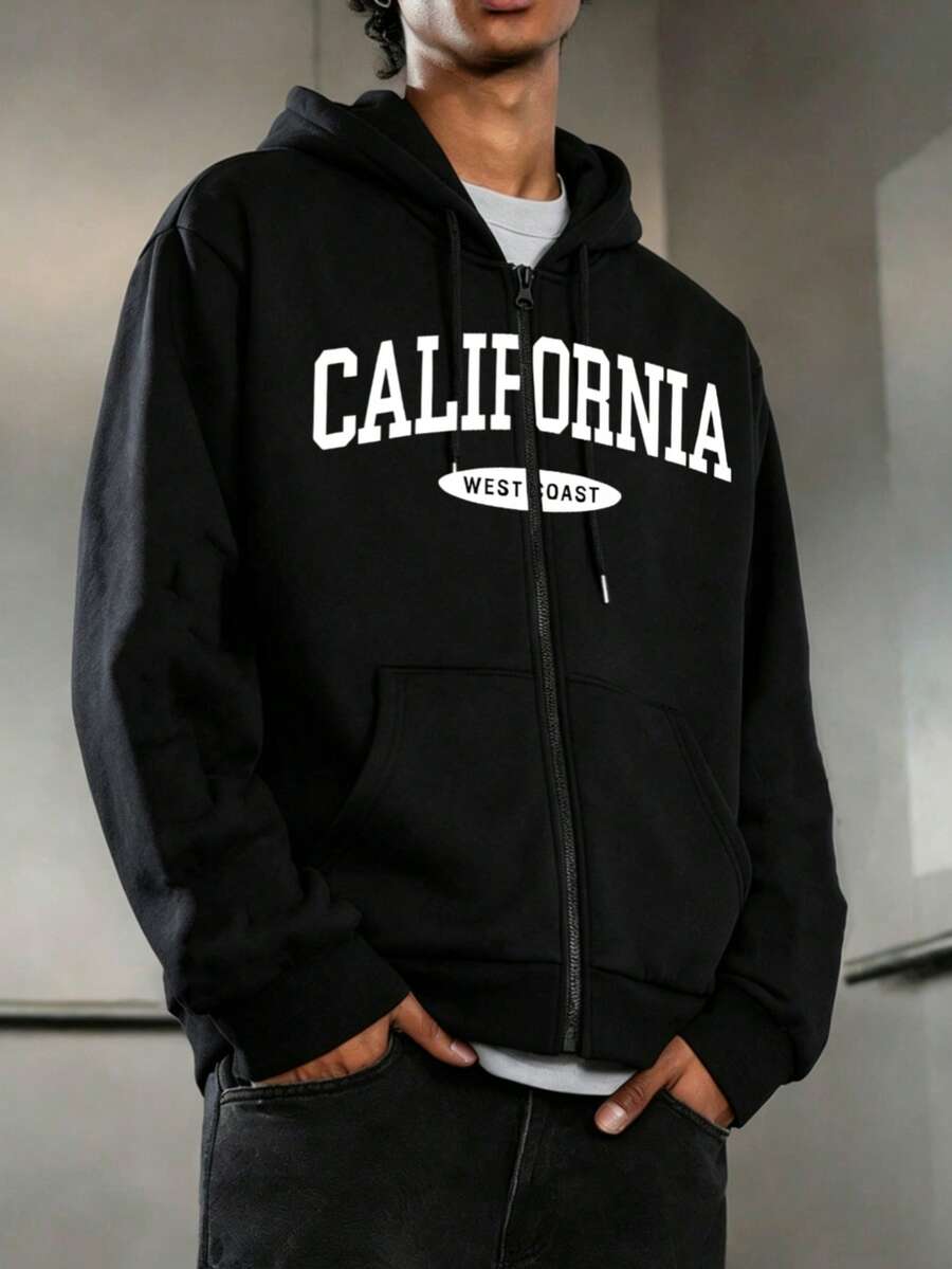Impala Men Zip-Up Hoodies - Black - View 1