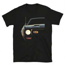 Mach 1 Performance Car Mens T Shirt V8 Drag Race Cobra Jet Vintage Muscle GT Tee - Shape - View 1