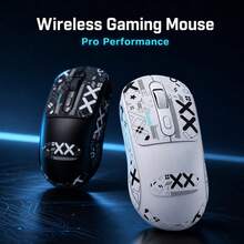 T-WOLF 2.4G + Bluetooth Wireless Gaming Mouse, T-Type C Charging Port Silent Click ABS Shell With DIY Non-Slip Grip Sticker - View 2