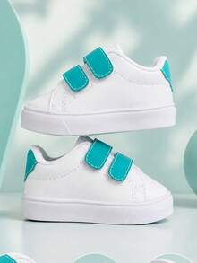 MT Mania de Tenis Tênis Infantil Casual Branco com Verde Água Unissex Fechamento em  Confortável Antiderrapante - Verde - Visão 6