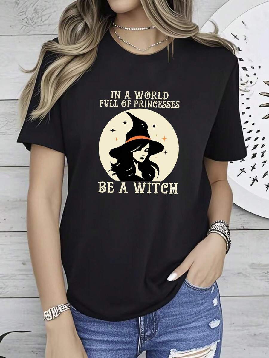 Women T-Shirts - 黑色 - 查看 1