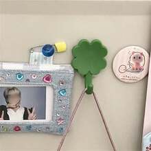 4pcs Self-Adhesive Clover Hooks, No-Drill Wall-Mounted Storage, Strong Adhesive Weight-Bearing Stable No-Fall, Kitchen Bathroom Entryway Bedroom Hanging Towels Keys Bags, No Wall Damage, Essential For Renters - View 7