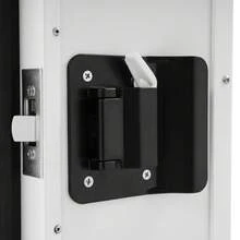 YUNRUX باب RV، باب RV قابل للقفل، باب RV من جانب السائق، باب مدخل من الألومنيوم 660*914 مم (26*36 بوصة) مع قفل للمقطورة - A - مشاهدة 3