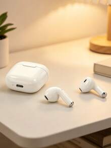 Long Battery Life Active Noise Cancelling In-Ear Headphones, Hi-Fi Wireless Bluetooth Earphones, New Wireless Earphones Compatible With IOS And Android - View 4