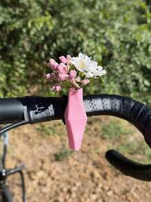 1pc Decorative Bicycle Vase, Decorative Ornament. Made Of Durable Plastic, Suitable For Home, Office And Living Room Decoration, Also Perfect For Wedding And Tabletop Decoration. - Multicolor - View 8