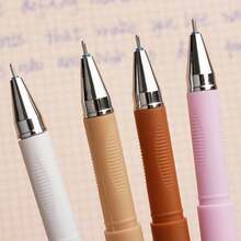 34pcs Erasable Neutral Pen Set, Includes 4 Random Pens + 30 Refills (Blue/Black Ink), Pen Body With Built-In Eraser, Suitable For, First Day Of School - Multicolor - View 5
