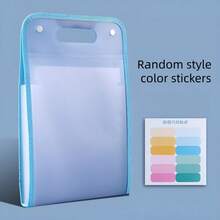 Accordion-Style Document Organizer - A4 Size Folder, 13 Expandable Document Pockets, A4 Expandable Vertical Document Organizer, Large Capacity Portable Receipt/Document Organizer, Suitable For Office, Study, Document Storage And Paper Storage - Multicolor - View 10