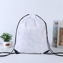 1pc Multicolor Waterproof Drawstring Backpack, Lightweight Polyester Fiber Sports Fitness Storage Bag, Portable Drawstring Storage Bag, Suitable For Fitness, Travel, Campus, Shopping, Outdoor Activities - Multicolor - View 10
