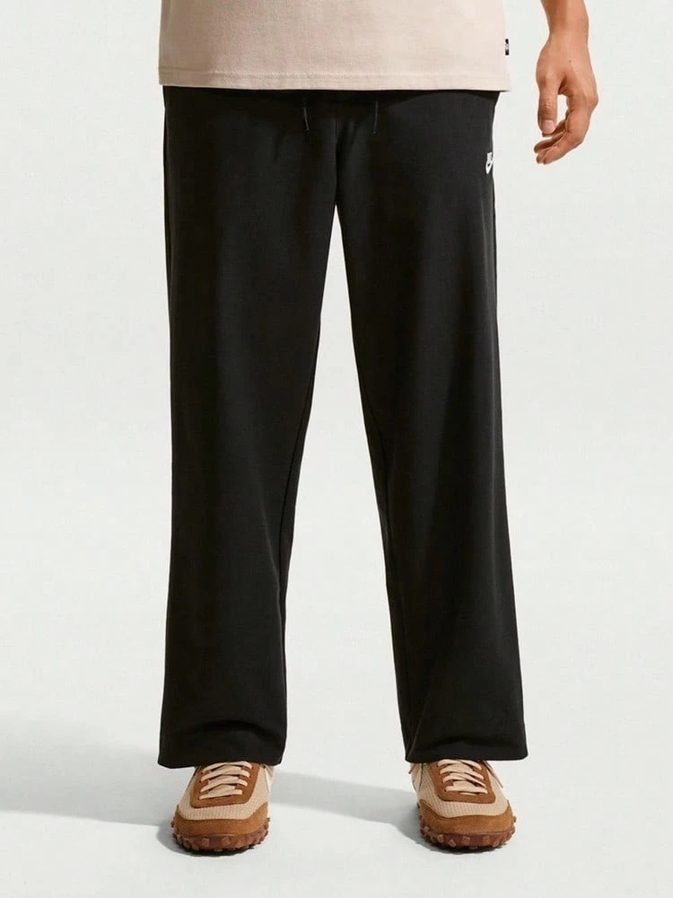 Nike Men's AS M NK CLUB STRAIGHT PANT Woven Long Pants IO3783-010 - Black - View 1