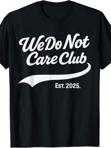 WDNC - We Do Not Care Club T-Shirt - 款式 - 查看 1