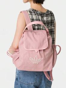 Adidas New W FLUFFY BP Versatile Backpack Dimensions: Approx. 26*20*12cm - Pink - View 3