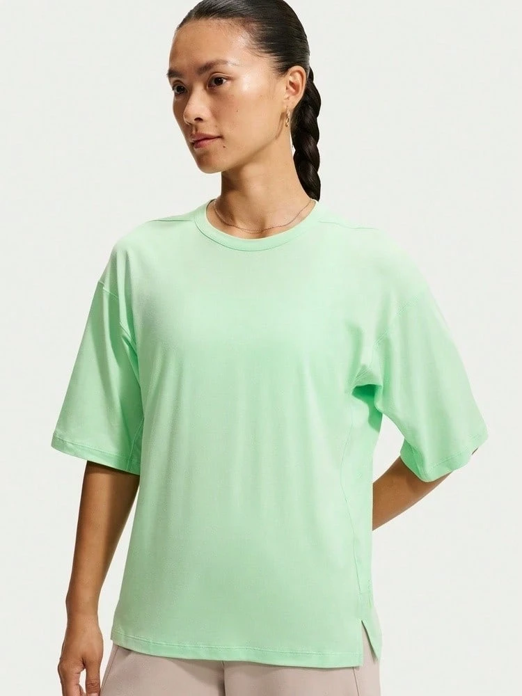 Nike 24.7 ImpossiblySoft Light Dri-FIT Women's Super Soft Quick-Dry Short Sleeve T-Shirt IQ9333-391 - Water Clear Green - View 1