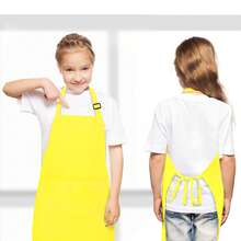 2pcs Adjustable Children's Art Aprons, Durable Cooking Aprons, Suitable For Boys And Girls, With Pockets, For Kitchen, Laboratory Activities, Painting And Baking Crafts - Multicolor - View 3