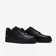Nike * Air Force 1 Box Logo Fashion Low-Top Sneakers Unisex Black CU9225-001 - CU9225-001 - View 2