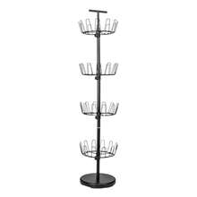4-Tier Shoe Storage Tree - Matte Black - View 7