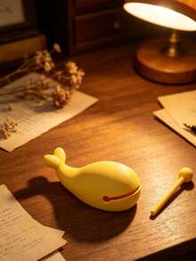3D Printed Small Whale Xylophone Ornament, Cute Whale Percussion Toy, Creative Desktop Healing Decor, Stress Relief Small Object - Little Whale Xylophone Ornament - View 4
