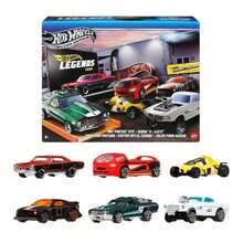 Hot Wheels 1:64 Scale Alloy Toy Cars and Trucks Set 6pcs HW Legends Series Vehicle Decor (Random Style) JBY78 - JBY78 - View 2