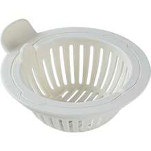 1pc Kitchen Sink Strainer, Drain Clog Preventer, Home Dishwashing Sink Vegetable Basin Colander, Water Filtration Tool, Semi-Automatic Leftover Food And Vegetable Leaf Disposal, Essential For Home Kitchen, Mini Colander, Christmas, Halloween - A - View 13