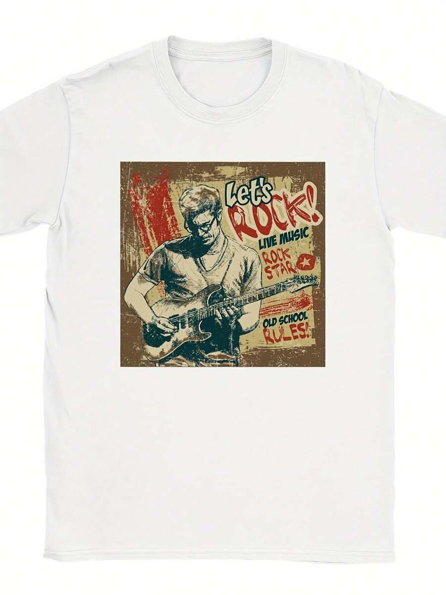 Let's Rock - Unisex Crewneck T-Shirt - 款式 - 查看 1