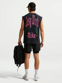 Nike Men's AS M NP DF NPT 6IN Short Woven Shorts HV0412-011 - Black - View 5