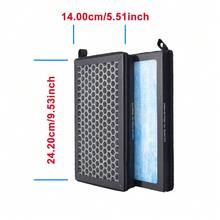 2pcs Activated Carbon Air Conditioner Filter Model Y Cabin Air Filter Replacement Car Accessories - Activated Carbon Air Filter for  and Model Y - View 2