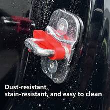 14pcs Universal Car Door Shock Absorbers, Car Door Buckle Silent Shock-Absorbing Pads, Anti-Vibration Cushion Pads, 2026 New Model - Multi-color-4PCS - View 7