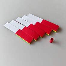 5 Packs, New Style Hand-Rolled Paper Tips, Portable Small Booklet Hand-Rolled Paper Tips, TIPS Card Paper, Multiple Colors Available, Smoking Accessories Hand-Rolled Paper, Holiday Gift! Valentine's Day Gift! - View 9