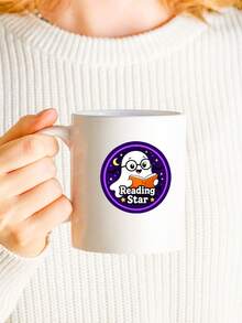 50Pcs Halloween Reward Motivational Stickers, Spooky Positive Praise Decor Supplies, Ghost Mummy Bat Pumpkin Decals For Classroom Incentives, Envelope Sealing, Planner & Scrapbook DIY Craft Projects - Multicolor - View 4