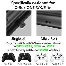 Xb Ox One/S/X/Elite Controller Battery Pack, 600mAh USB Rechargeable, 2-3 Hours Charging For 20-25 Hours Playtime, LED Indicator, ABS Black, Suitable For Gamers, Students And Frequent Travelers - View 8