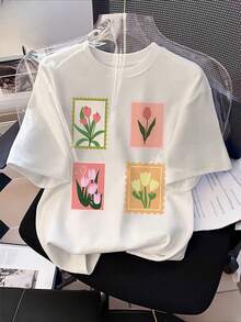 Women T-Shirts - White - View 10