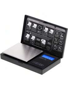 Adler ميزان دقيق، ميزان المجوهرات، ميزان رقمي صغير مع شاشة LCD مضيئة - سعة 100 جرام، دقة 0.01 جرام، عرض متعدد الوحدات، إيقاف تلقائي بعد 3 دقائق - ميزان مطبخ - مشاهدة 8